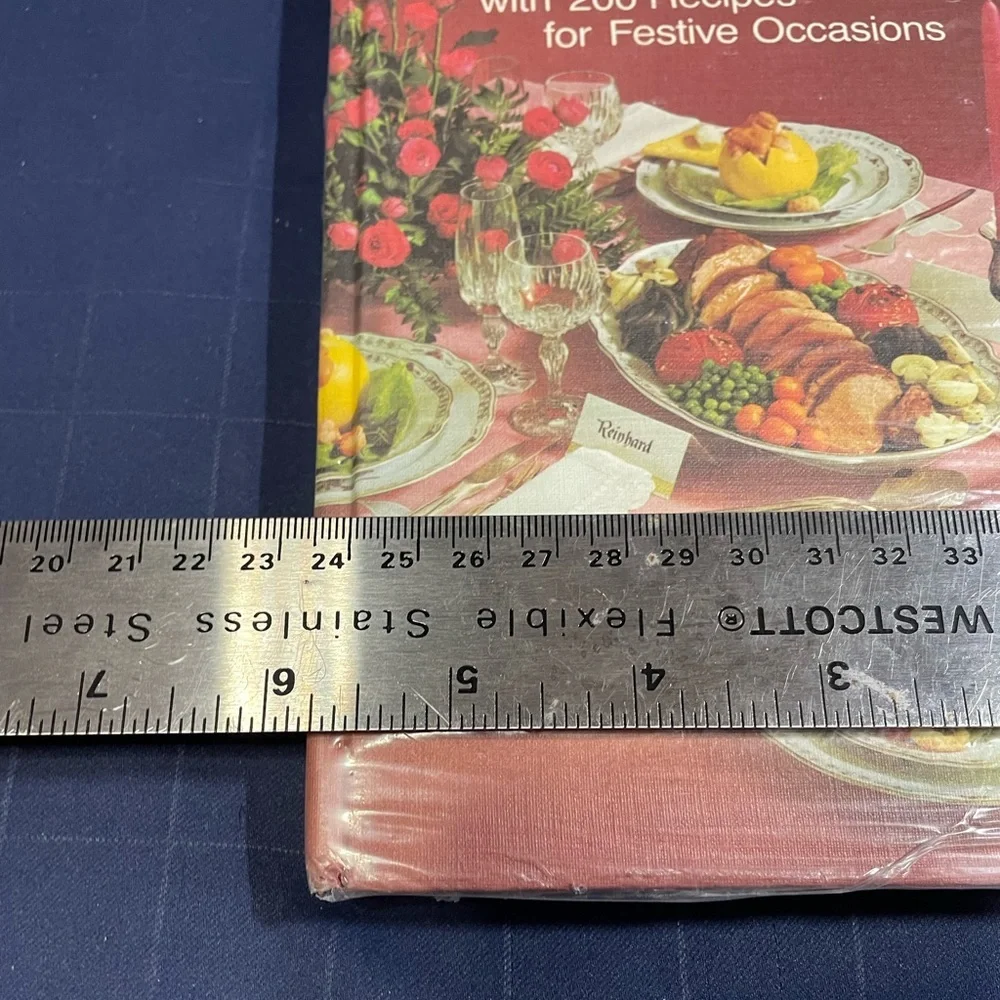 NWT Vintage 1978 Burda International Cuisine Cookbook No. 2 ‘Festive Menus’